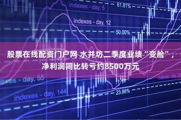 股票在线配资门户网 水井坊二季度业绩“变脸”，净利润同比转亏约8500万元